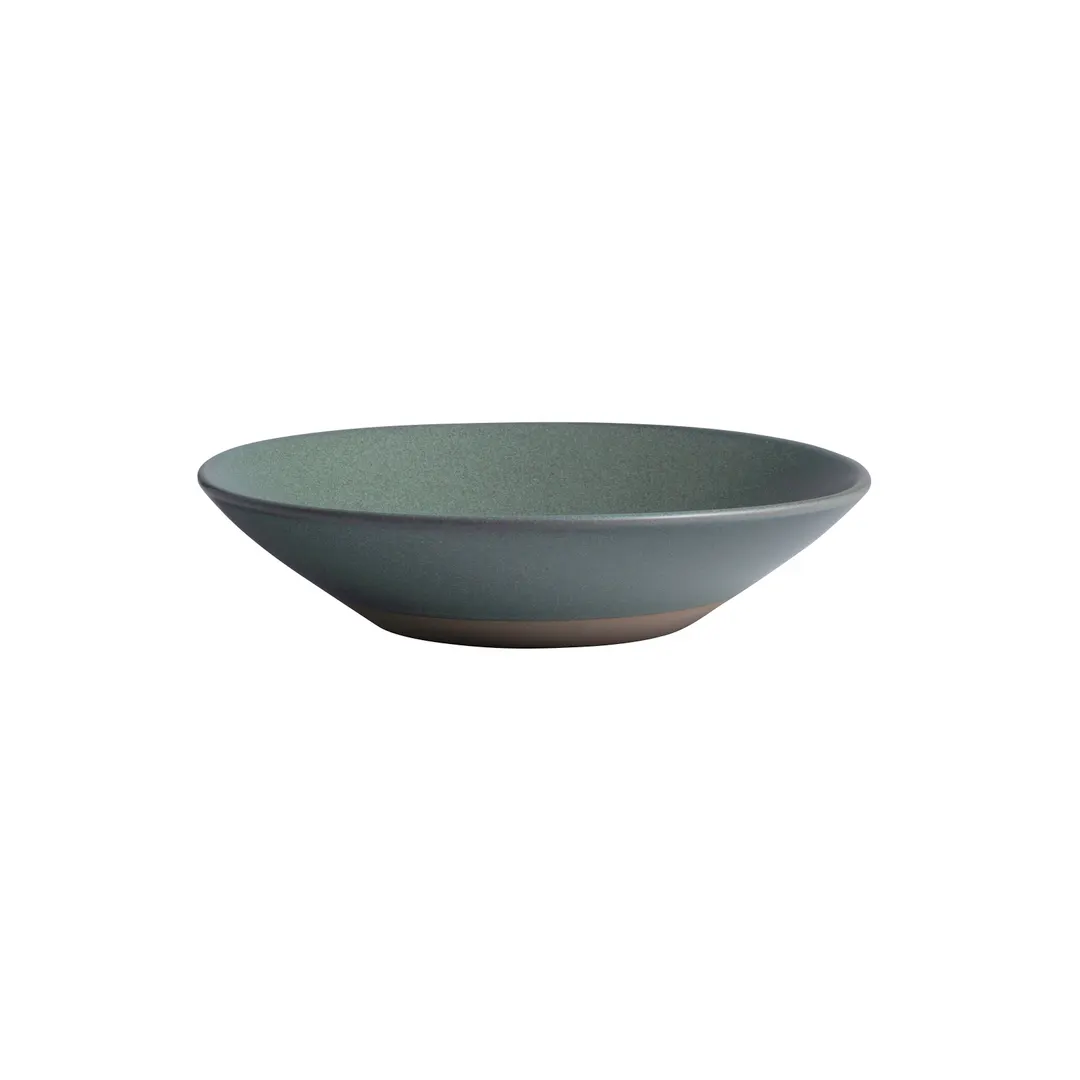 Steelite 6218RT025 - 1.0 Qt Stoneware Bowl, 9" Carnaby Teal, Oven Safe to 425°F - 24/Case