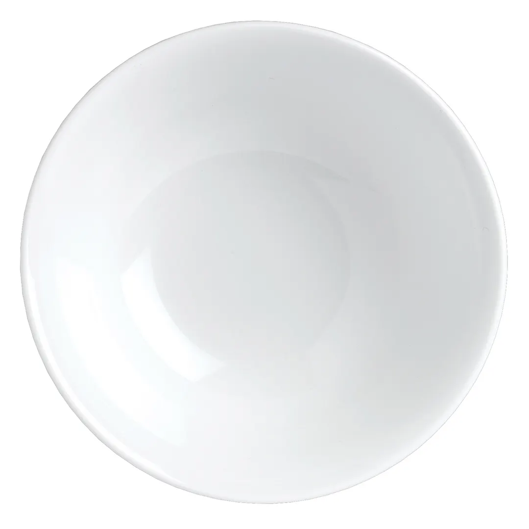 Steelite 6300P049 - 9" Round Aura Porcelain Noodle Bowl, 1.75 Qt Pasta, Oven Safe to 465°F - 1 Dozen
