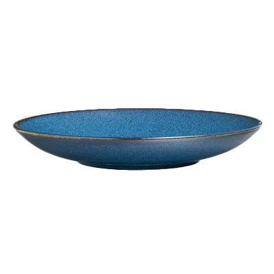 Steelite 6414MY012 Coupe - 1.0 Qt 38 oz Indigo Porcelain Wabi-Sabi 10.25" x 1.63" Ozorio - 6/Case