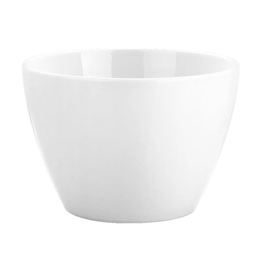 Steelite 6623V283 - Eden Round Porcelain Salad Bowl, 6" (1.25qt/40oz) Oven Safe to 660°F - 1/Case