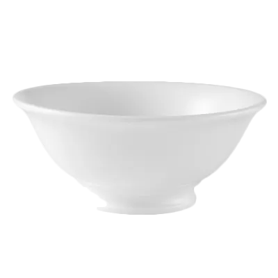 Steelite 6634V609 - 9.75" Round Porcelain Salad Bowl, 2 Qt (64 oz) Oven Safe to 660°F, White, 1/Case