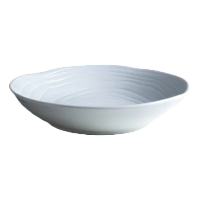 Steelite 6666V948 - 10.13" Porcelain Bowl, 1.25 Qt Indigo/White, Oven Safe to 660°F - 6/Case