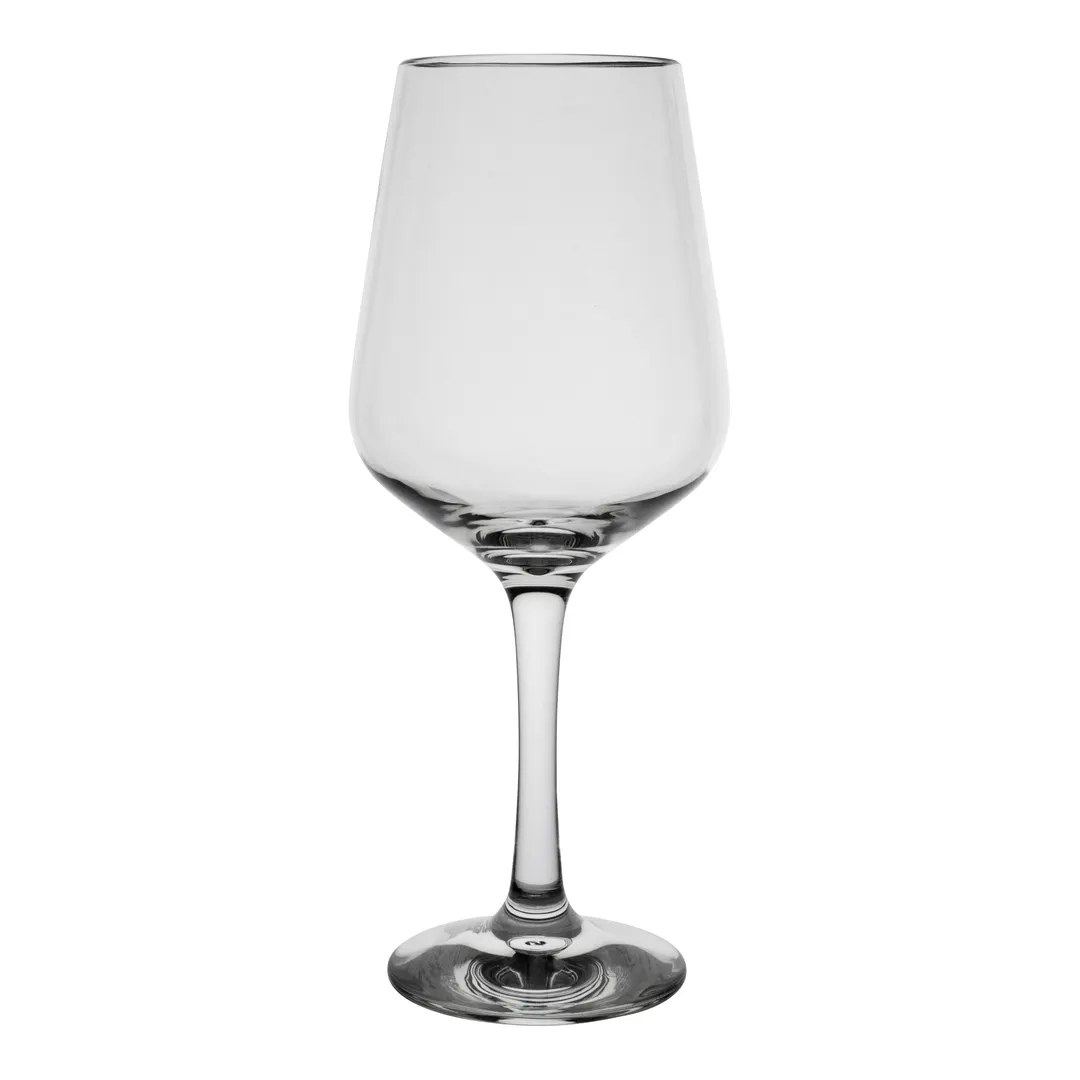 Steelite 7030DR056 - 19 oz Clear Polycarbonate Wine Glass 3.75" x 9.375" Stemware, Premium - 1 Dozen