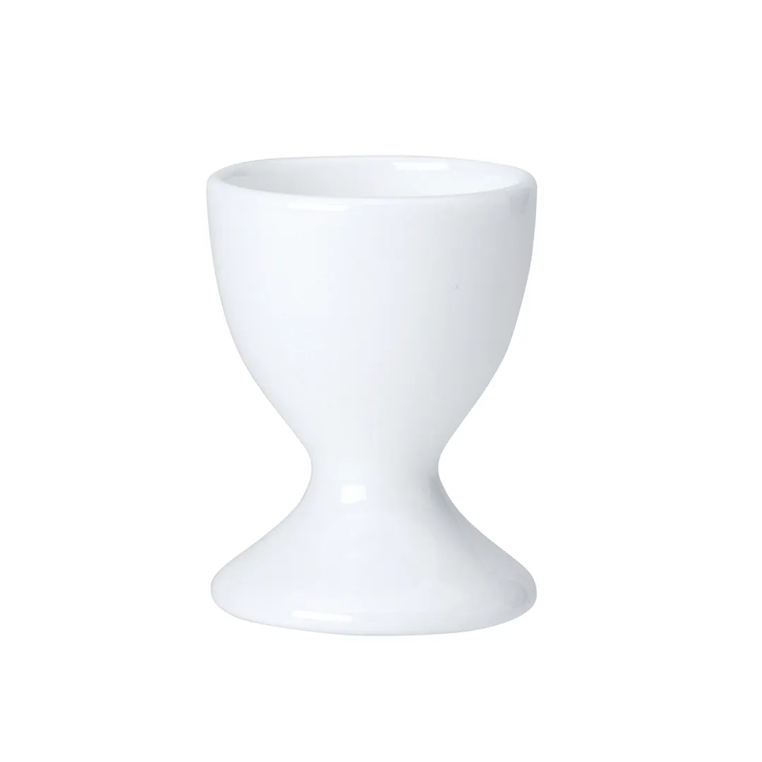 Steelite 82000AND0131 Egg Cups, 1.875" x 2.5" White Bone China, William Edwards Design - 1 Dozen