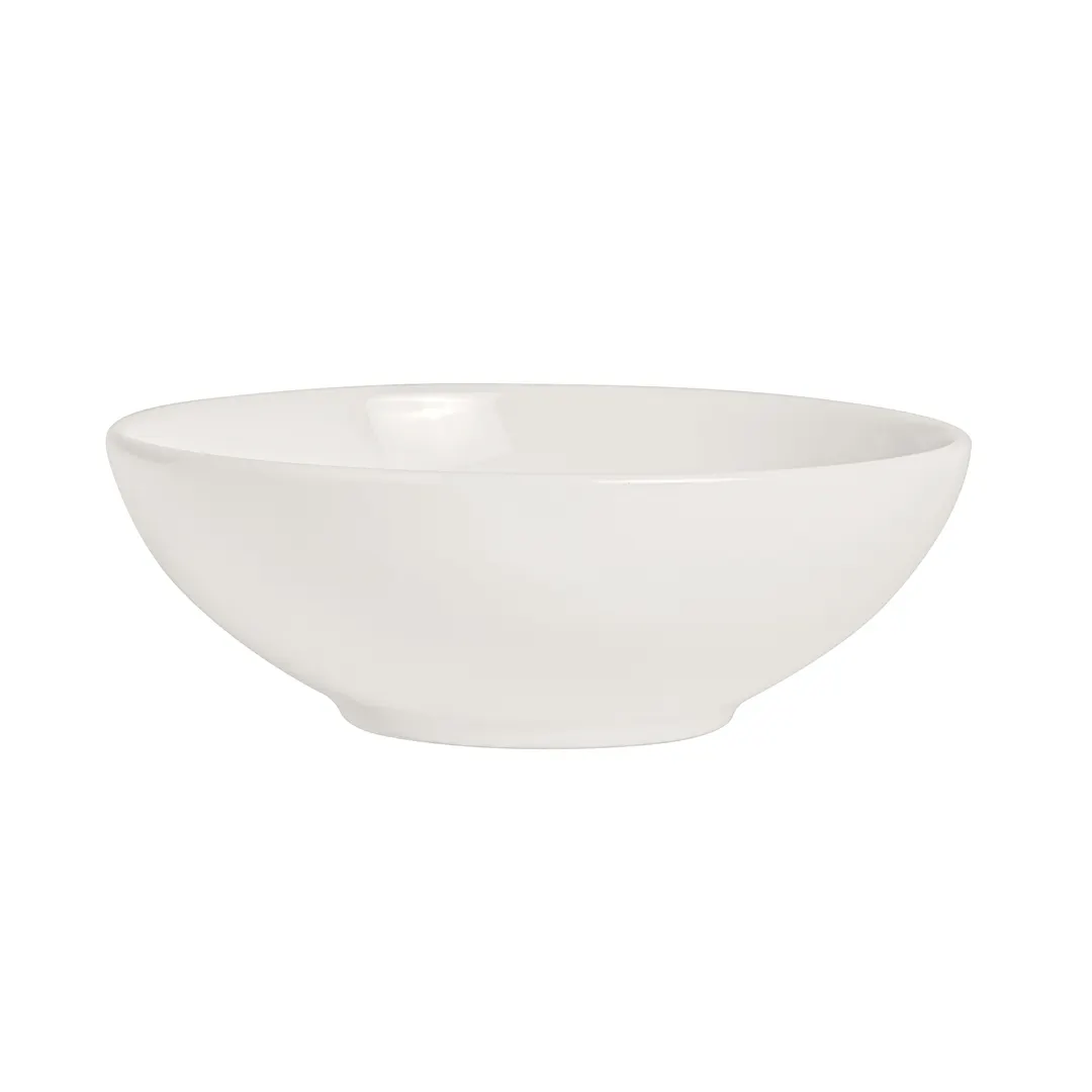 Steelite A100P213 - Pasta Bowl, 9.5" Dia x 3.375" H, 64 oz (2 qt) China, Oven Safe 400°F, 6/Case