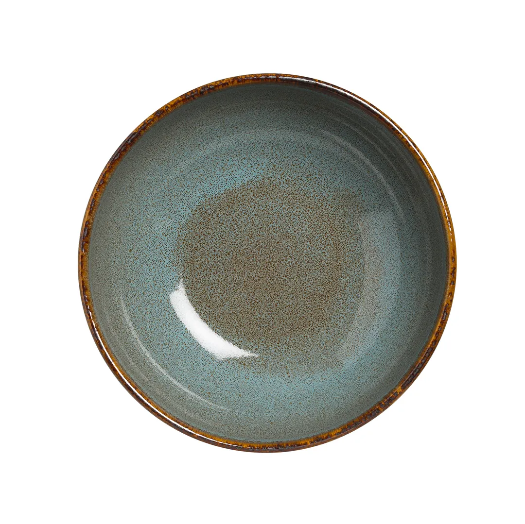 Steelite A320P160 - Tacana Azul Cafe Bowl, 8-5/8" x 3" Round 48 oz (1.5 Qt) China - 1 Dozen