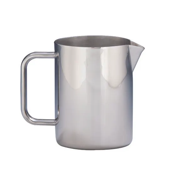 Steelite DW7109QSS Creamer Pitcher, 10 oz, 4.5"W x 2.5"D x 3.5"H, 18/10 Stainless Steel