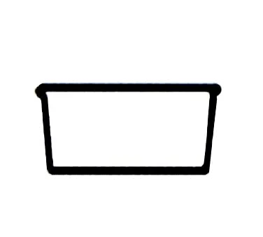 Steelite HL02700 - China Sugar Packet Holder, 4-7/8" x 2-3/4", Homer, Unique Collection - 1 Dozen