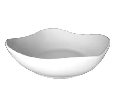 Steelite HL12120AWHA - 42 oz Square White China Bowl, 8‑5/8" x 8‑5/8" x 2‑5/8", General - 1 Dozen