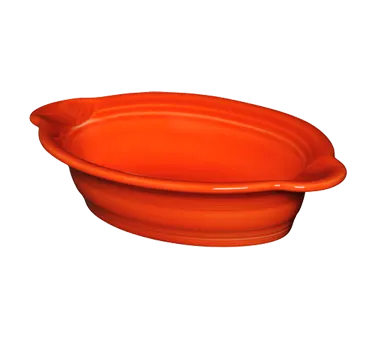 Steelite HL587338 Baker Bowl 13 Oz (9.125" x 5.625" x 2.0"), Fiesta Handles Oven Safe 425°F - 4/Case