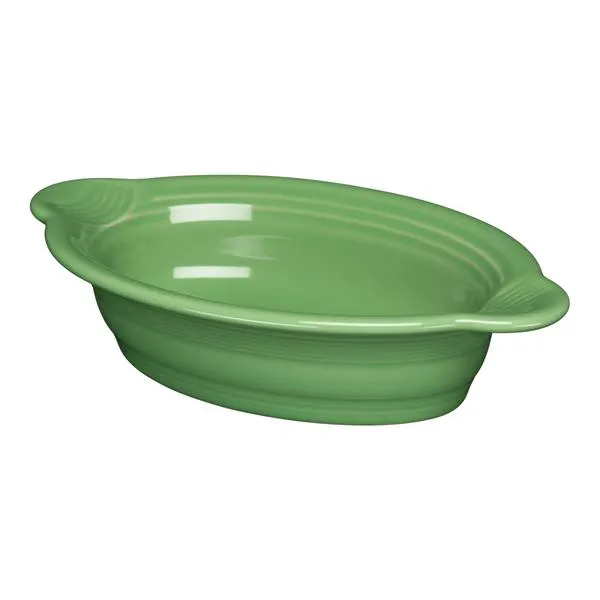 Steelite HL587344 - Oval Fiesta China Bowl, 13 oz, 9.125" x 5.625" x 2.0", Oven Safe 425°F, 4/Case