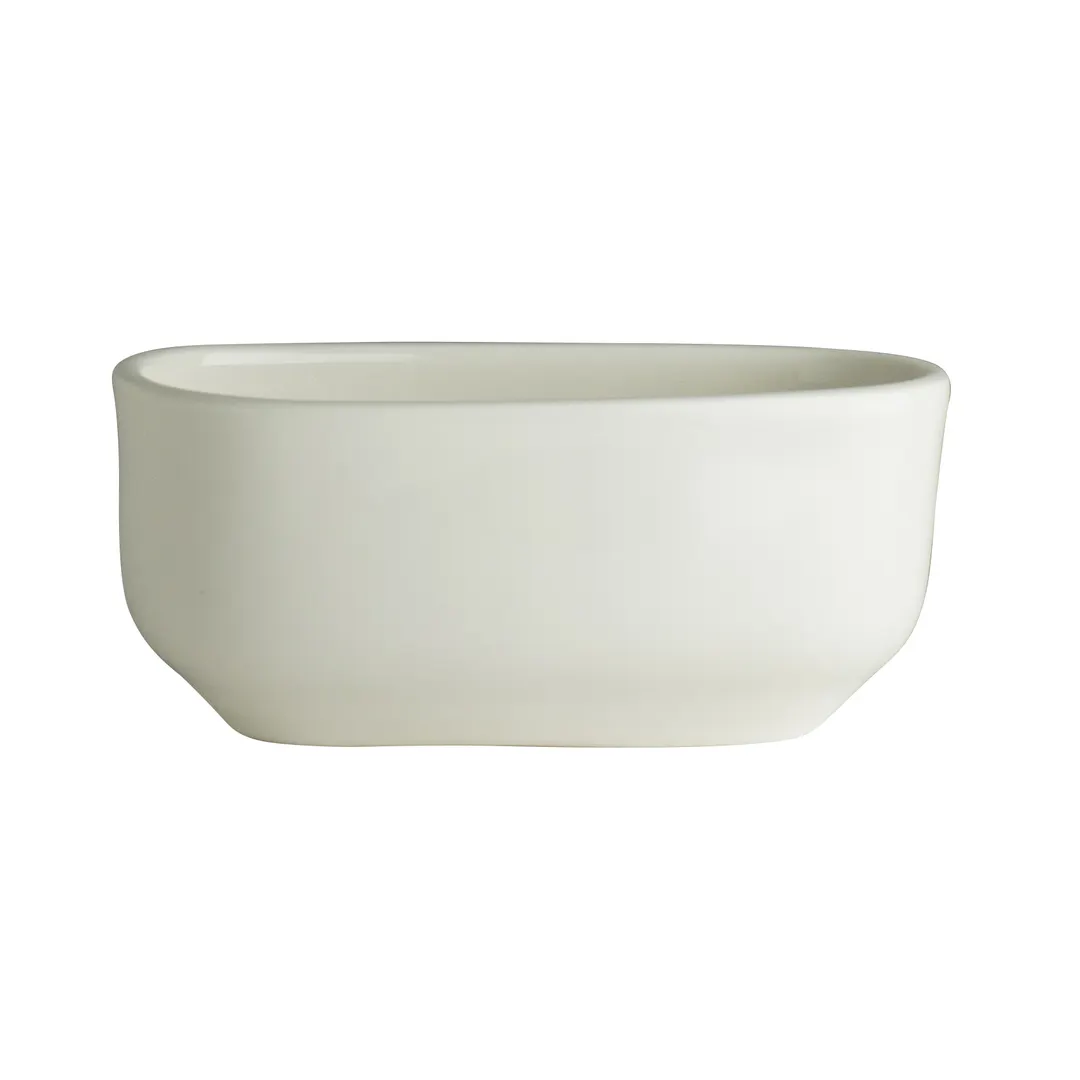 Steelite HL6616000 Sugar Packet Holder, 4-3/4" x 2-1/2" x 2" China, Homer Pristine - 1 Dozen