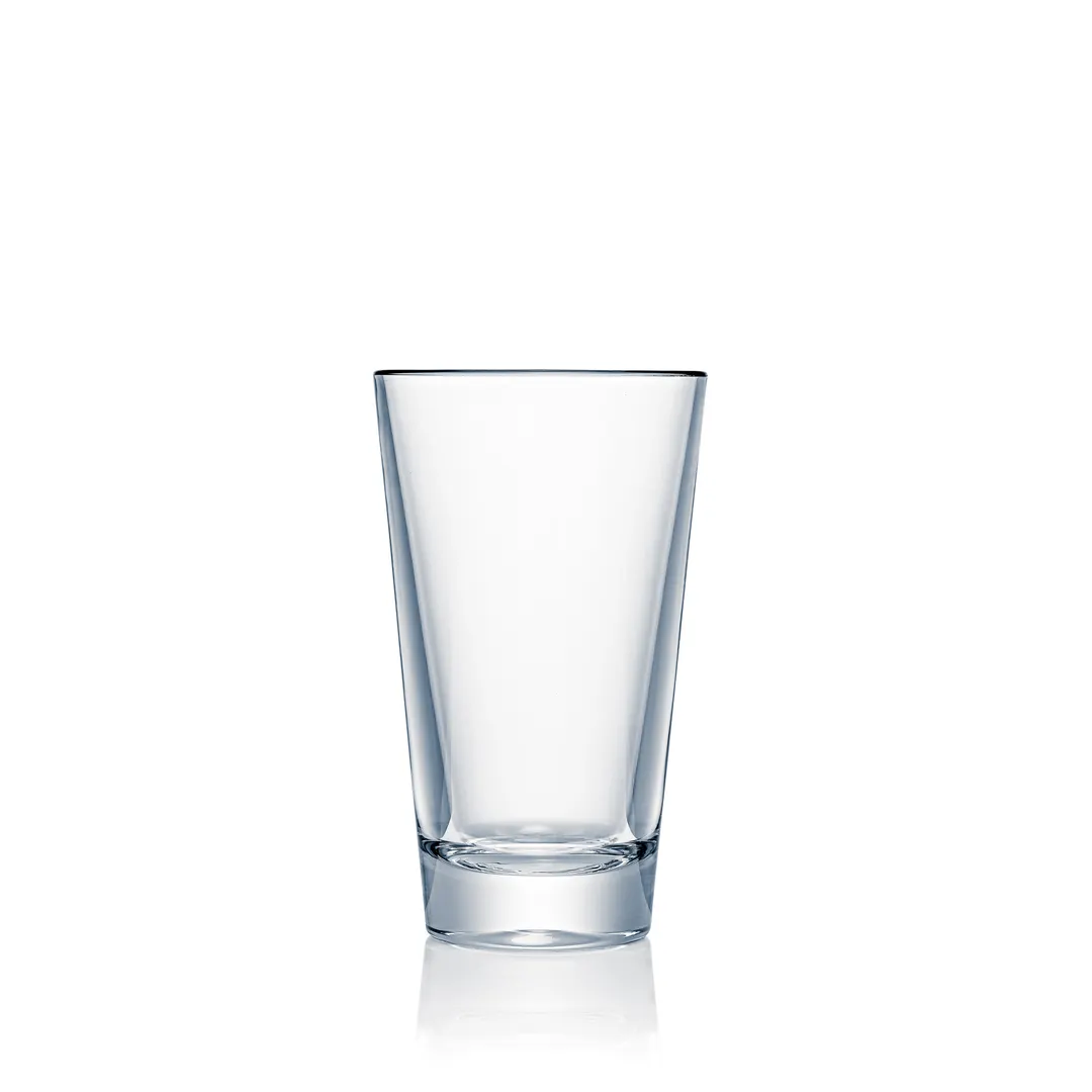 Steelite N400143 - 14 oz Clear Polycarbonate Mixing Glass, 5‑7/8" H x 3‑1/2" W x 2‑3/8" - 1 Dozen