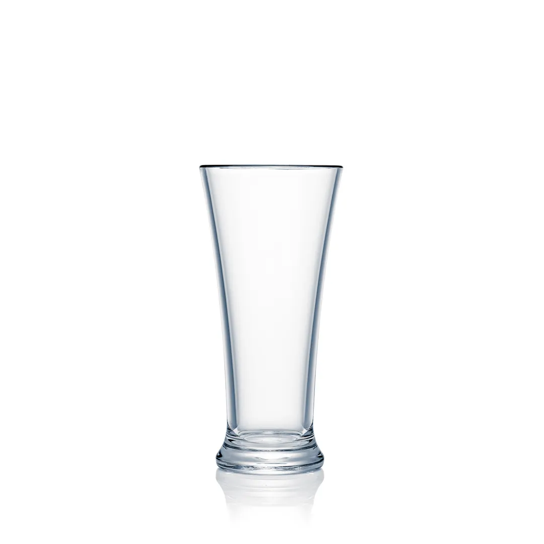 Steelite N415003 Strahl® Pilsner, 9‑OZ Clear Polycarbonate, 6‑1/4"H x3"W x2‑1/4"B, - 1 Dozen