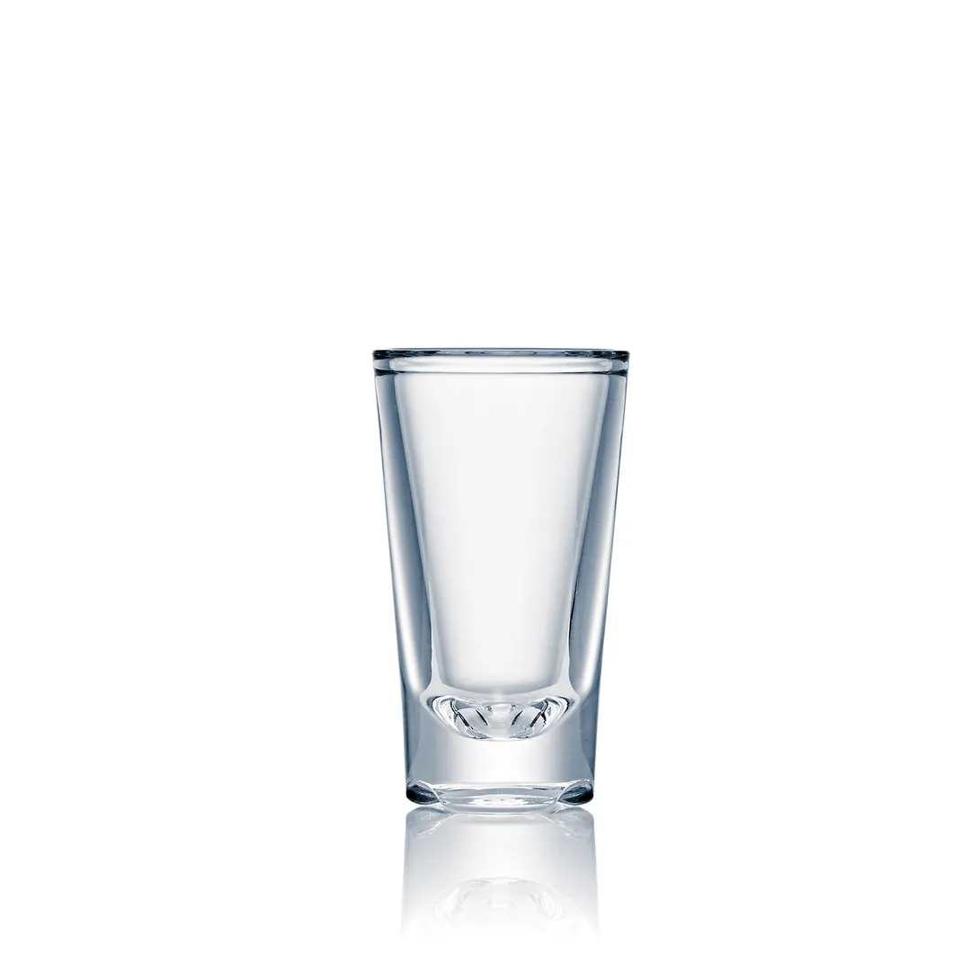Steelite N530853 - 3/4 Oz Clear Polycarbonate Shot Glass, 2-5/8" H x 1-3/4" W x 1-1/8" B - 1 Dozen