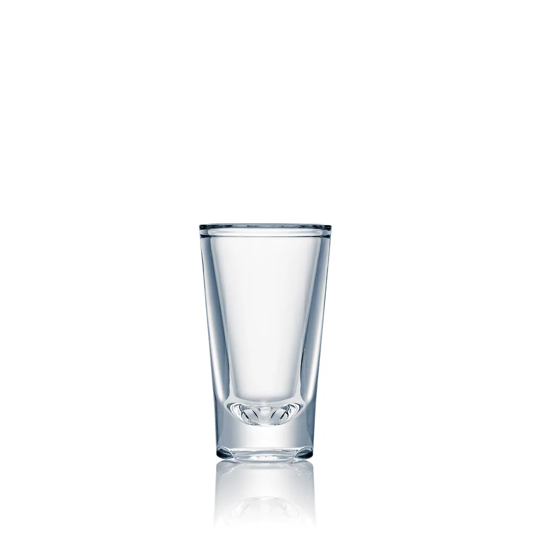 Steelite N531253 - Strahl® Shot Glass, 1 oz Clear Polycarbonate, Hand-Finished, H2.38", - 1 Dozen