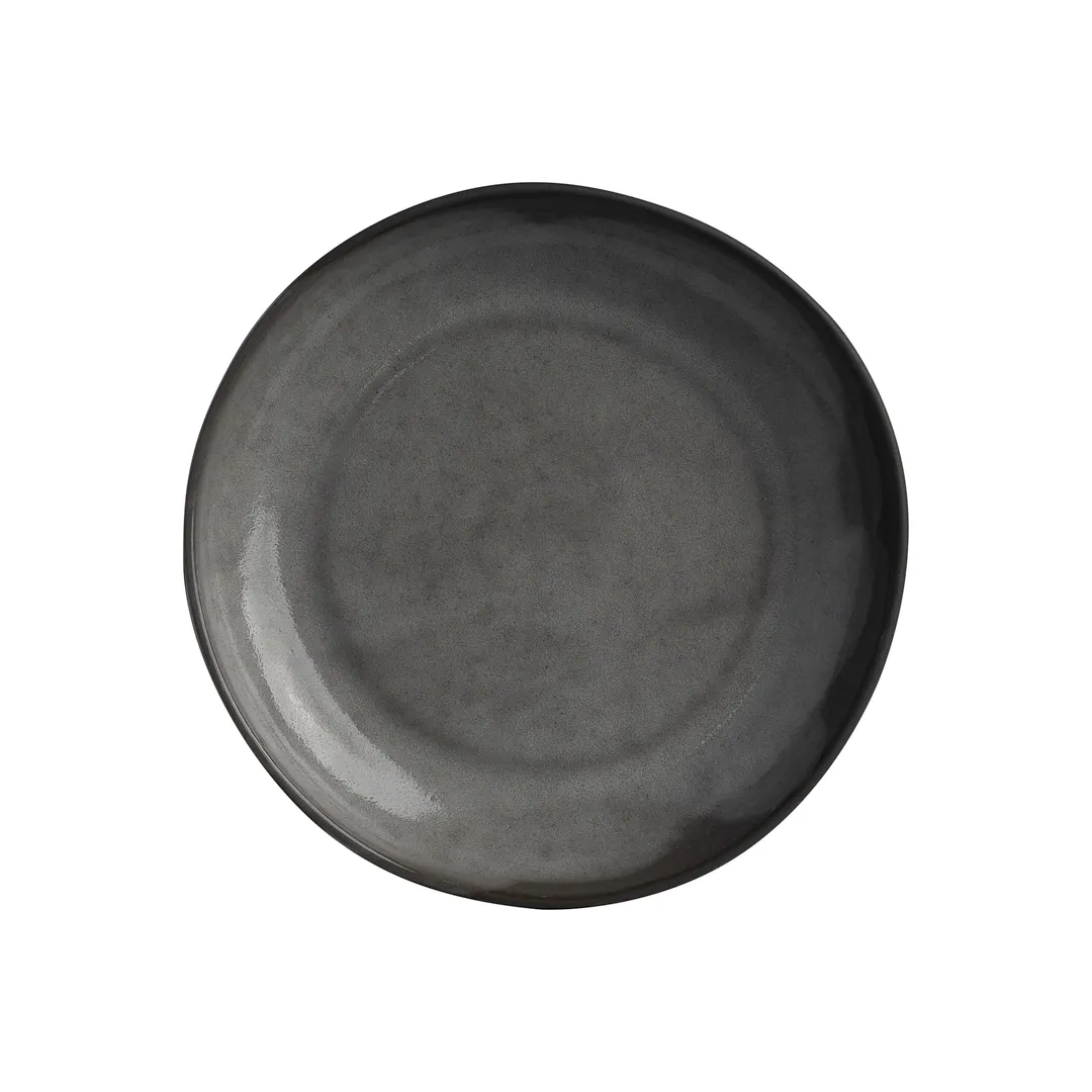 Steelite OG1017163 - 9" Round Bowl, 1.25 Qt (40 Oz), Gembrook Gray Stoneware Ceramic - 1 Dozen