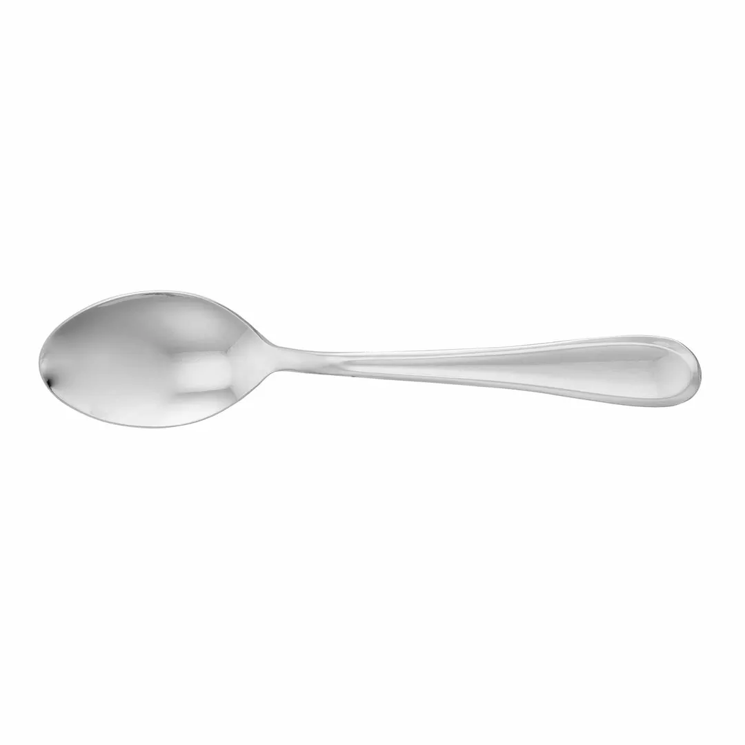 Steelite WL0403 - 8-3/8" Serving Spoon, 4"‑8" Magnetic 18/0 Steel, Non‑Insulated Handle - 1 Dozen