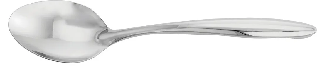 Steelite WLID012 Serving Spoon, 10" Hollow Pistol‑Grip Handle, 18/0 Stainless Steel Finish - 1 Dozen