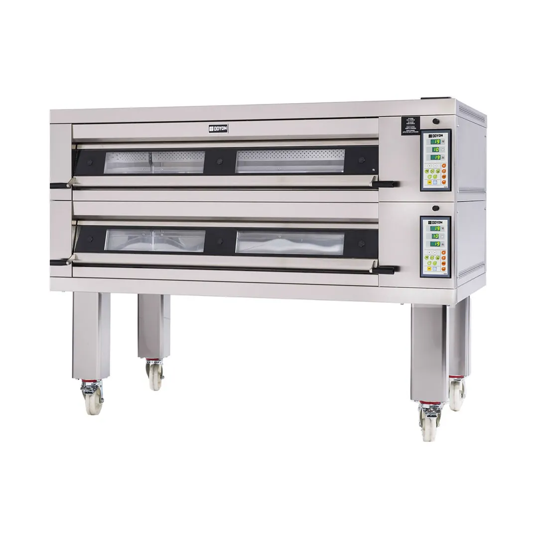 Doyon 3T2 73" Electric Artisan Stone Double-Deck Oven w/ 6-Pan Capacity, 600°F Max. Temp.
