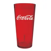 GET 6620-RC/PZ - 20 oz Textured Red Plastic Tumbler,Case Pack