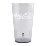 GET 6624-CCL-EC Clear Plastic Tumbler, 24 Oz Capacity, Durable Lightweight Design - Set