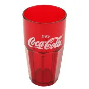 GET 9922-RC Bahama Tumbler Coke, 22 Oz Red Plastic Tumbler – 22 Oz Capacity, Plastic Construction
