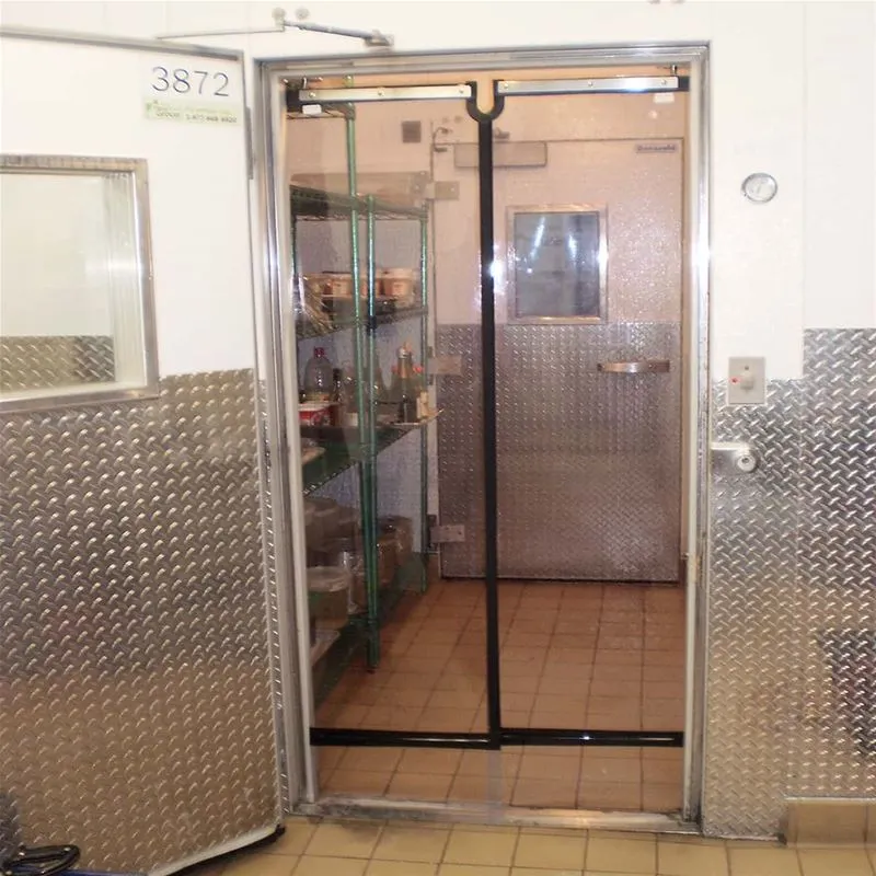 World Manufacturing Clear Vu PVC Strip Curtain - Multi Temp (-35°F to 70°F) - [ 36” x 84” ]