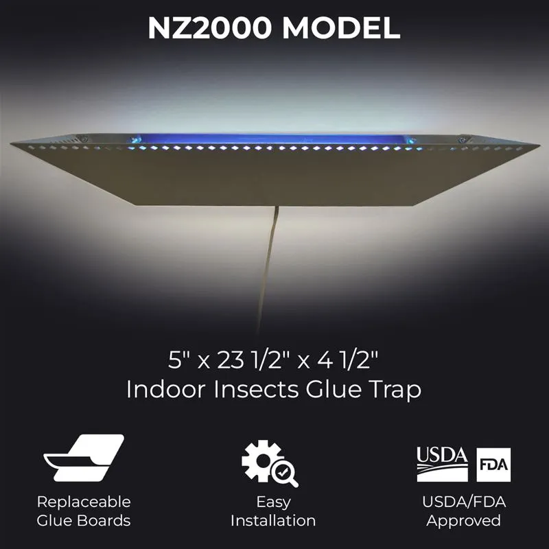 World Manufacturing NZ2000 Non-Zap Fly Trap, Up to 1,000 Sq. Ft. Coverage Area