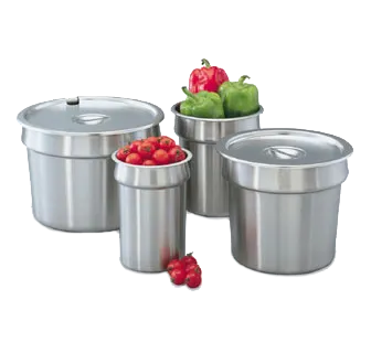 Vollrath 78184 Vegetable Inset, 7qt Stainless, Fits 8-1/2" Opening, 9-7/16" Dia, NSF, Made in USA