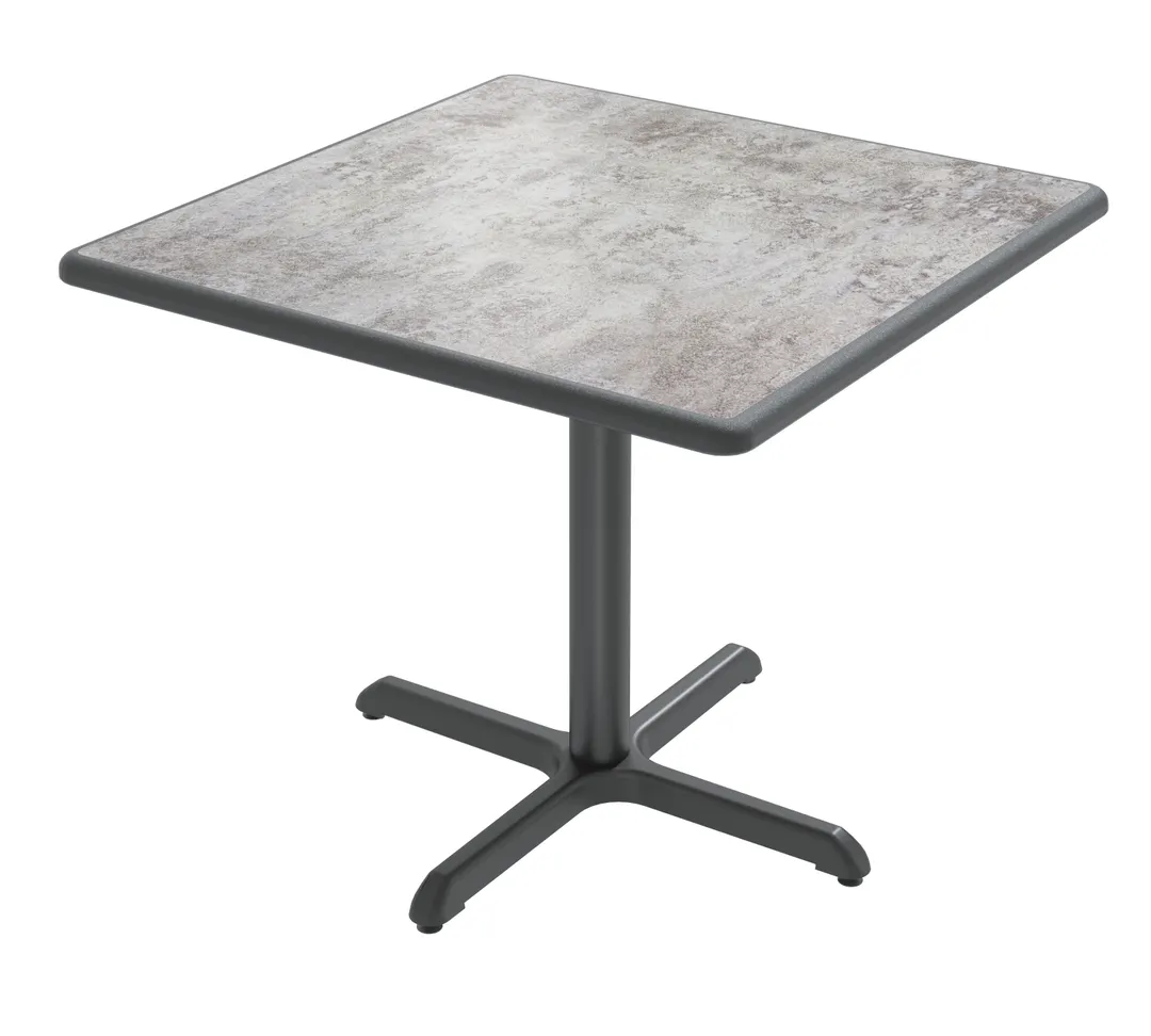 Plymold 30030DE Square Laminate Table Top, 30x30, Dur-A-Edge Molding