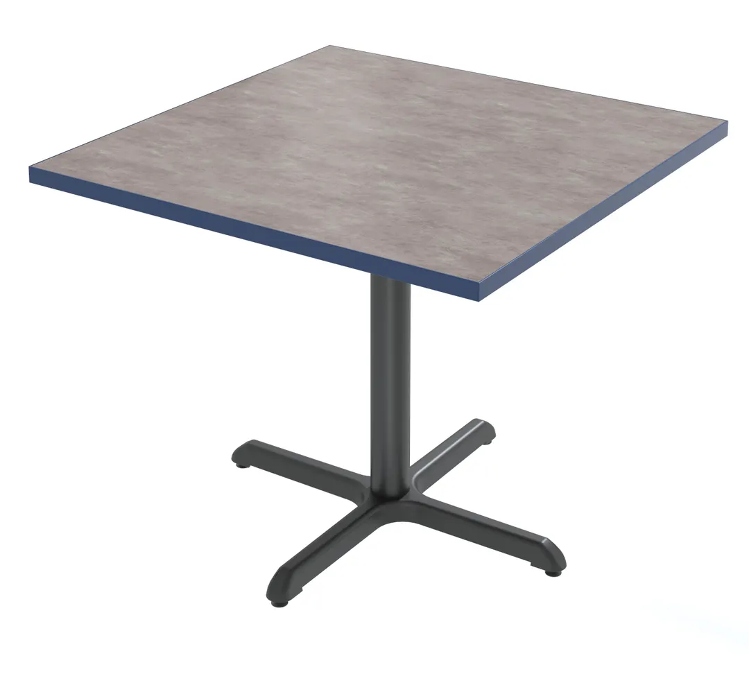 Plymold 36036PVC Square Laminate Table Top, 36x36, PVC Edge Molding