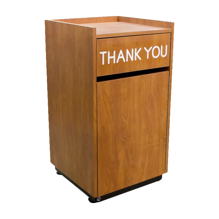 Plymold 80501 Cabinet Style Trash Receptacle