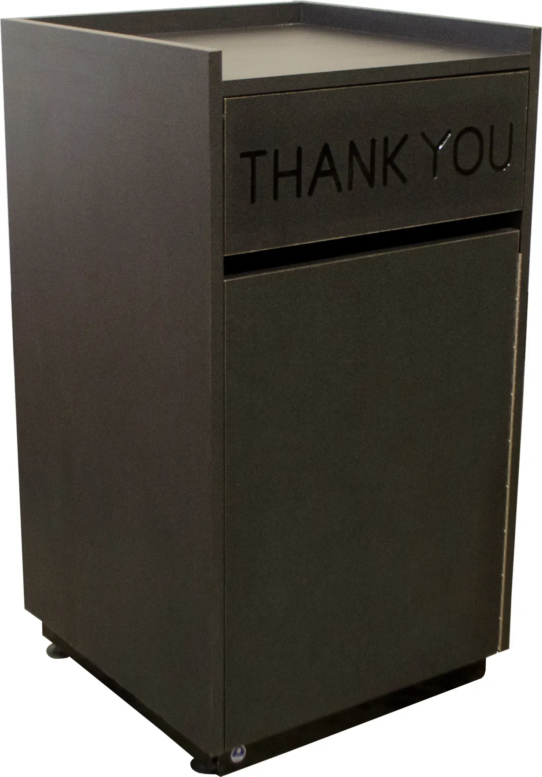 Plymold 80501GN Cabinet Style Trash Receptacle