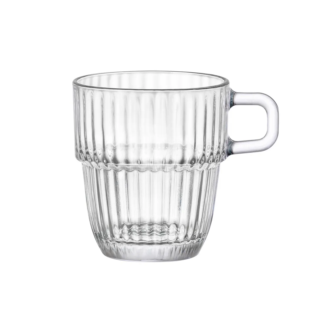 Steelite 4909Q108 - Double Espresso Cup, 6.25 Oz, 3.625" Dia × 3.125" H, Soda Lime Glass - 1 Dozen