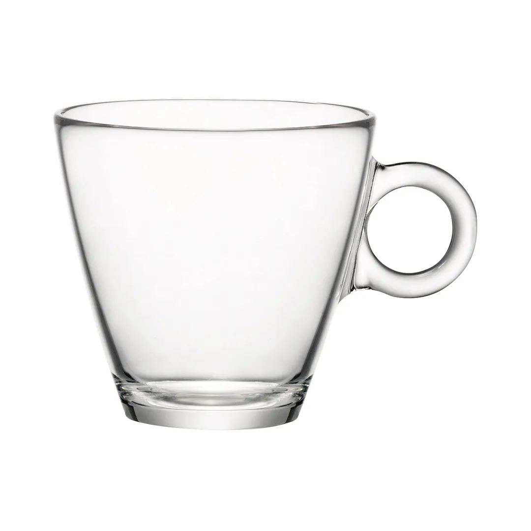 Steelite 4931Q240 Espresso Cup, 3.5 Oz Capacity, 3.25" x 2.375" Soda Lime Glass - 1 Dozen