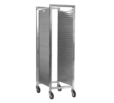 Alexander Industries HDEL-40 Heavy Duty Bun Pan Rack, 72"H, 40 Capacity, All Welded Aluminum, End Loading, 1200 lbs