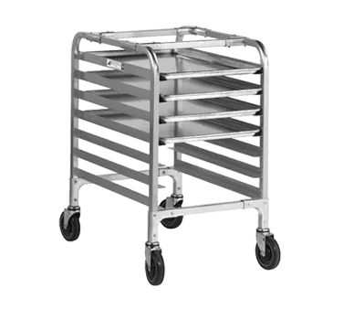 Alexander Industries T-421 Bun Pan Rack, 35H, 18x26 Bun Pans, Aluminum, End Loading, NSF