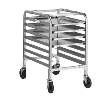 Alexander Industries T-423 Mobile Bun Pan Rack, 35H, 16 Capacity, Aluminum, End Loading, NSF