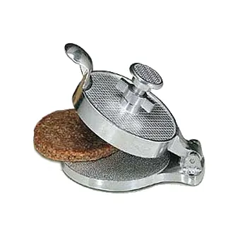 American Metalcraft AHM485 Hamburger Mold, 4-1/2" Aluminum, 3.5 oz Portion Control, Adjustable, 4" Press Diameter