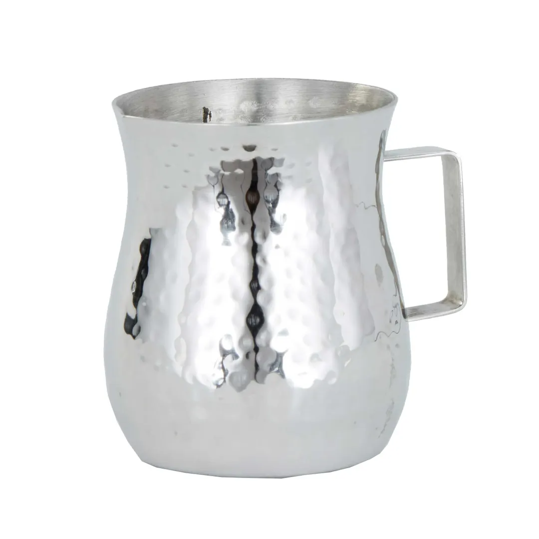 American Metalcraft CHS2 Bell Creamer, 2-Oz, 2-1/4" L x 2" W x 2-1/4" H, Stainless Hammered Finish