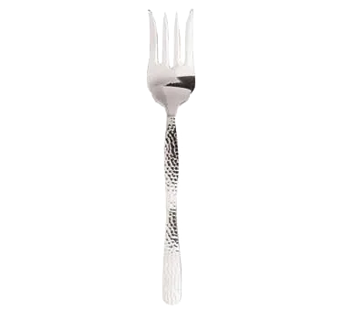 American Metalcraft HM11CMF - 11" Hammered Buffet Cold Meat Fork, Stainless Steel