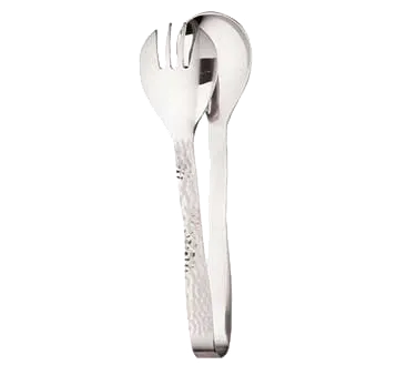 American Metalcraft HM8TNG Buffet Ware Serving Tongs, 8" Hammered Handle, Stainless Steel