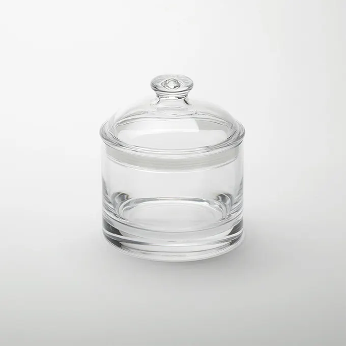 American Metalcraft JPC35 Clear Polycarbonate 35 Oz Plastic Storage Jar with Lid