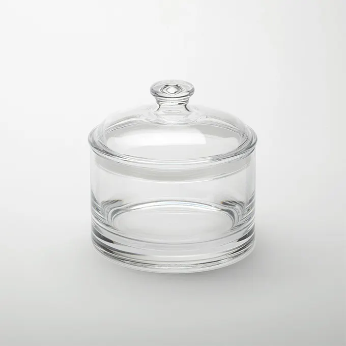 American Metalcraft JPC49 Clear Polycarbonate Storage Jar with Lid, 49-Oz Capacity