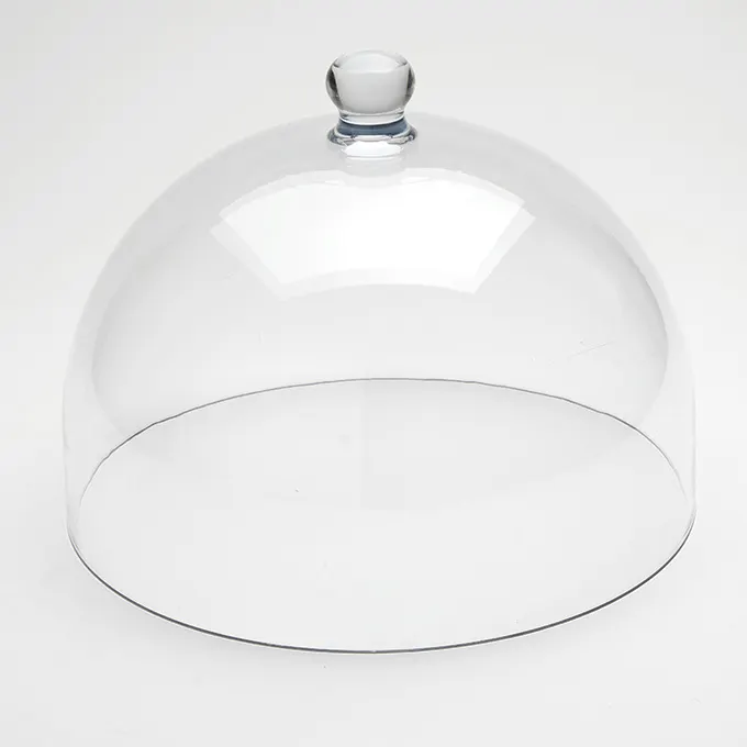 American Metalcraft LFTD12 Dome Cover, Clear Polycarbonate Lift-Cloche, 12-1/8" Dia x 9-1/8" H
