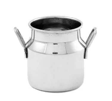 American Metalcraft MICH25 Can Creamer, 2-1/2 Oz, 2" Dia x 2-1/4 In H, Stainless Steel Handles