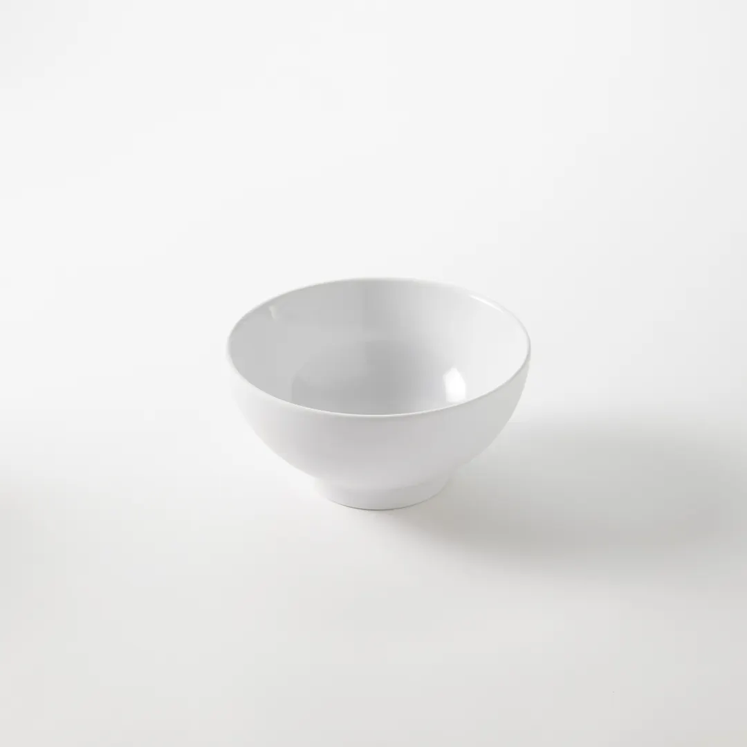American Metalcraft NBW30 Rice Noodle Bowl, 30 Oz, 7" Diameter x 3.4" Height, White Melamine