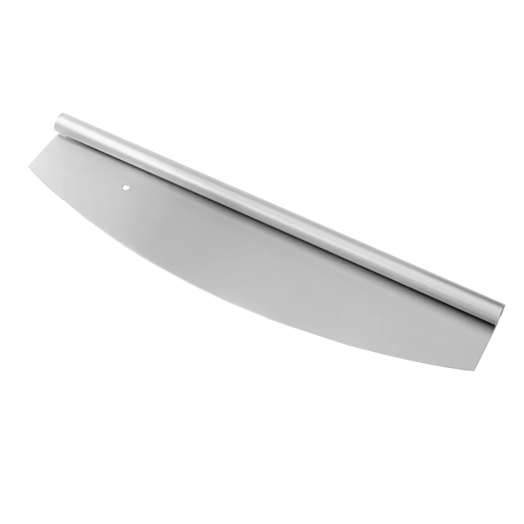 American Metalcraft PRS22 Pizza Rocker Cutter, 22" W x 5-1/8" Stainless Blade, 1" Hole, Metal Handle