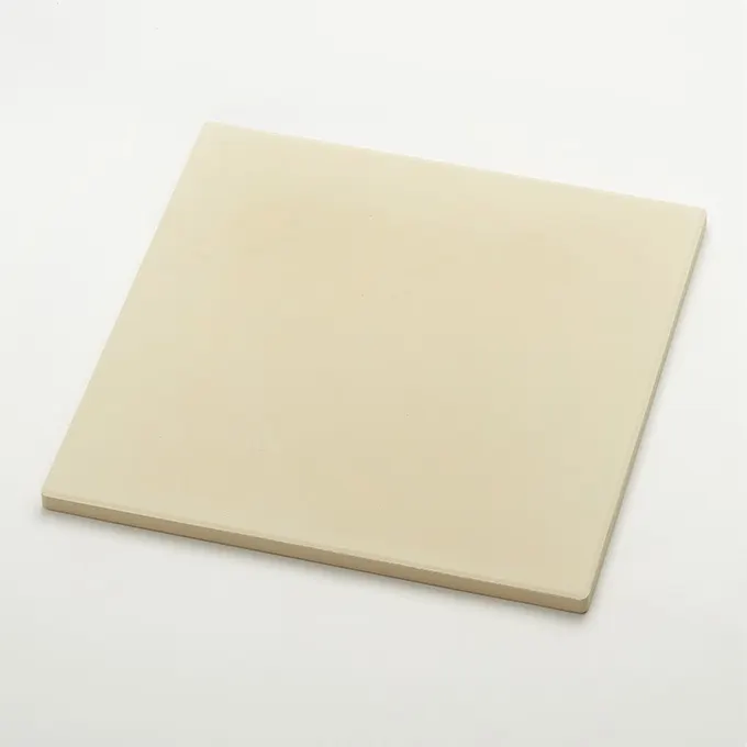American Metalcraft PSS15 Deluxe Pizza Stone, Square 15" x 15" x 0.5" Thick, Ceramic Baking Surface